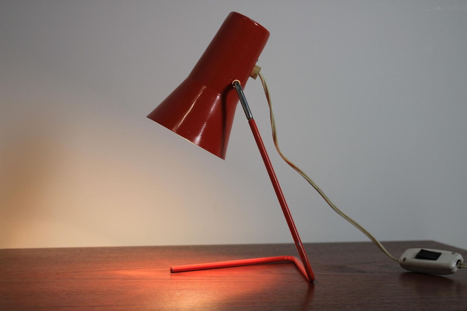 Midcentury Table Lamp Drupol, Josef Hurka, Talampa, 1960s photo furniture