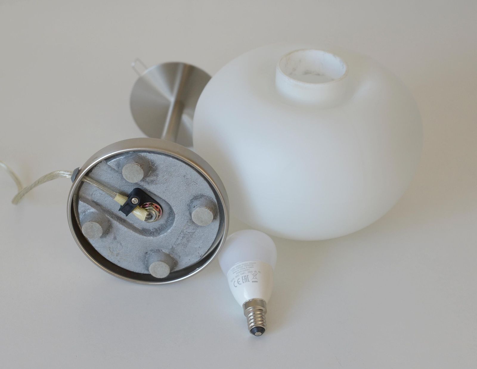 Vintage Table Lamp / Mushroom Lamp / Redesign / Mid Century Modern Style / Elegant Desk Light / Nightstand Light Fixture / Retro Lighting photo vintage