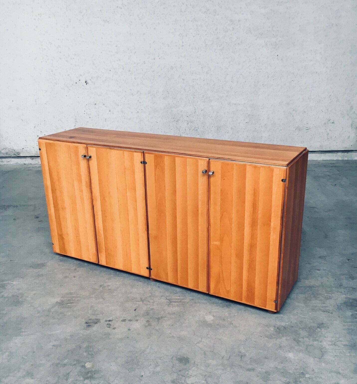 photo vintage Torcello Series Sideboard By Afra & Tobia Scarpa For Stildomus, Italy 1980's