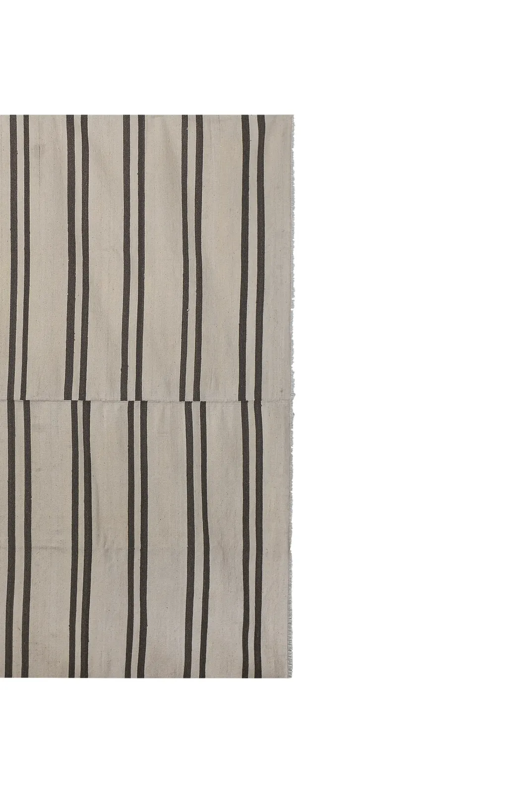 Turkish Organic Hemp Kilim Rug 9'4'' X 10'7'' photo Textiles