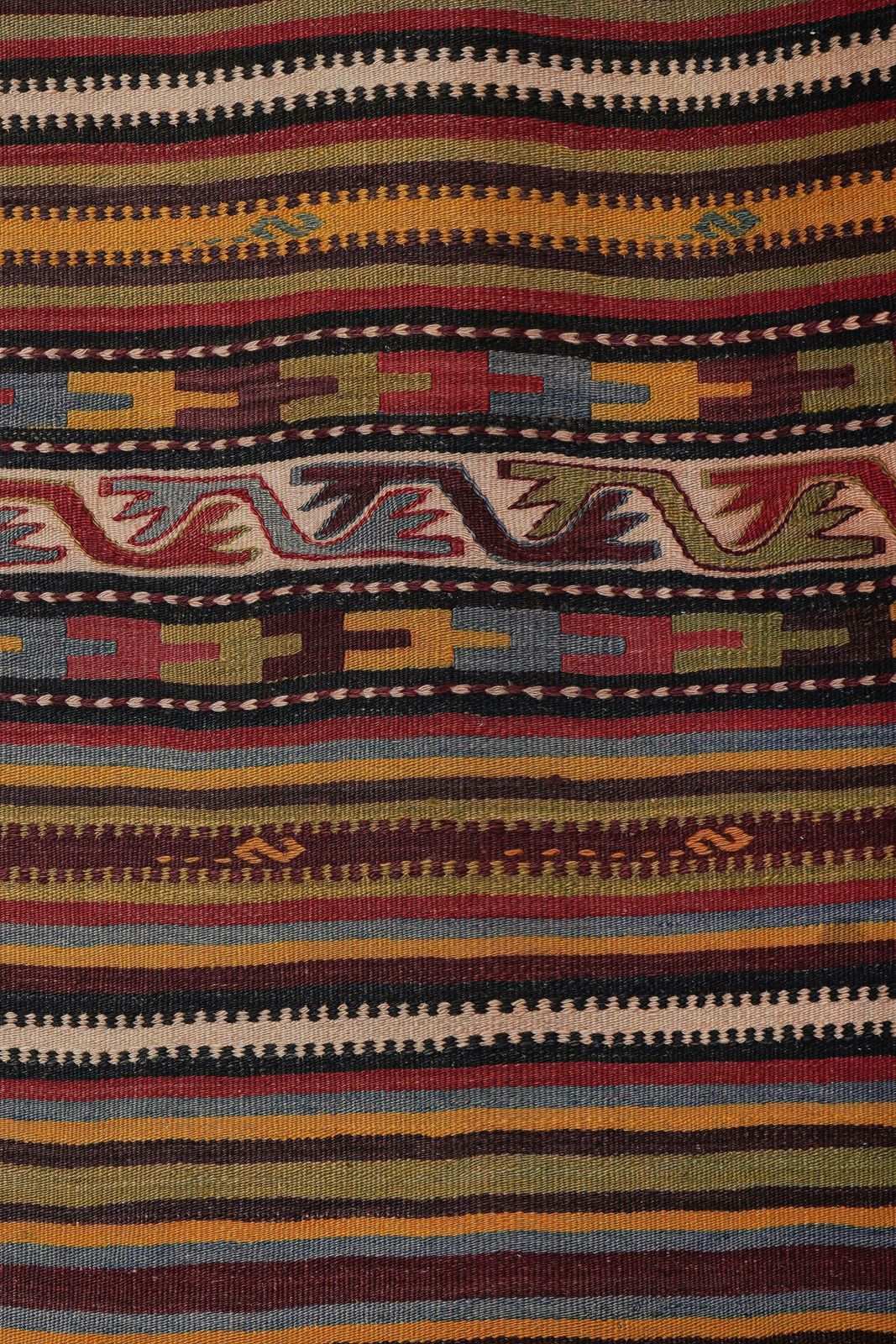photo furniture Turkish Handmade Runner Kilim   Tan Extra Long Stair Rug 2'3'' X 24'9''