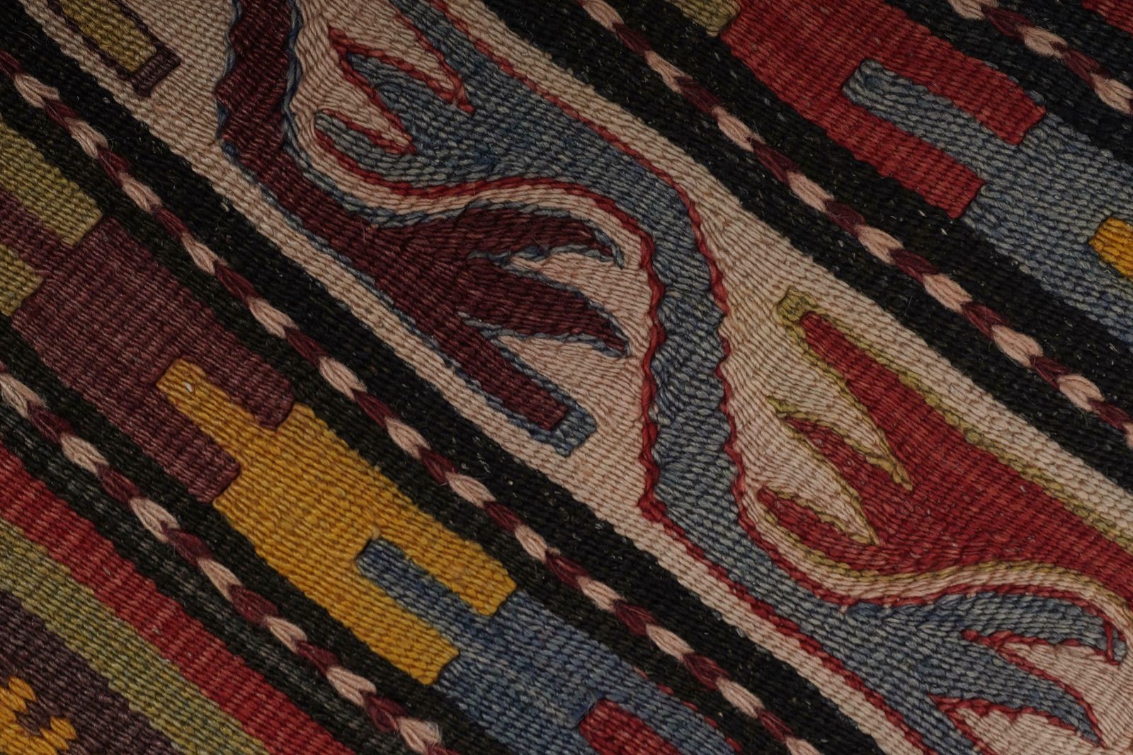 photo for sale Turkish Handmade Runner Kilim   Tan Extra Long Stair Rug 2'3'' X 24'9''