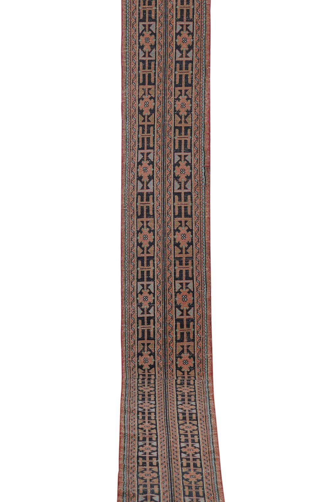 1960s Hand Knotted Anatolian Runner   Stair Carpet 2'1'' X 20'8'' photo furniture