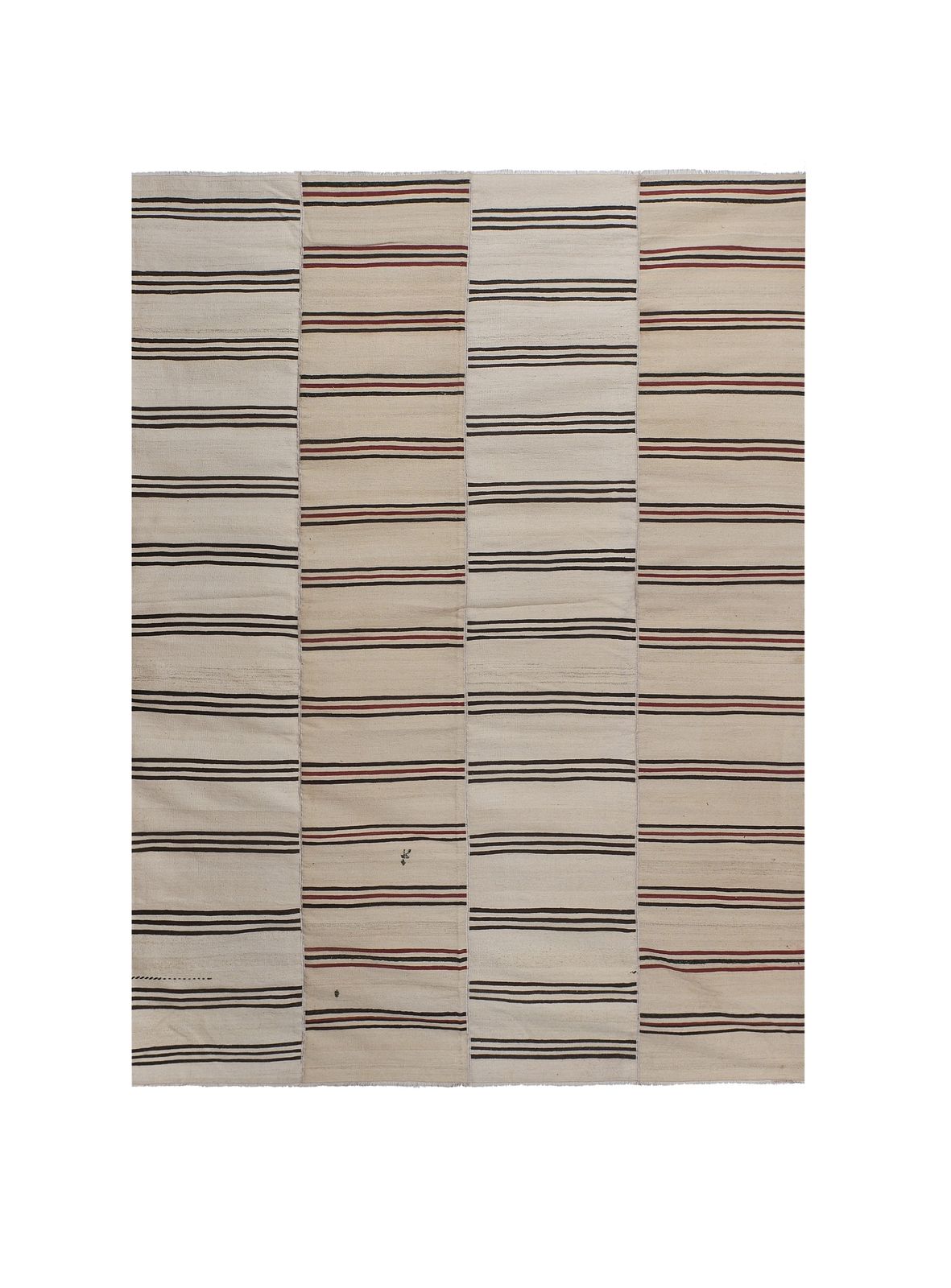Turkish Organic Hemp Sisal Kilim Rug 9' X 12'3''