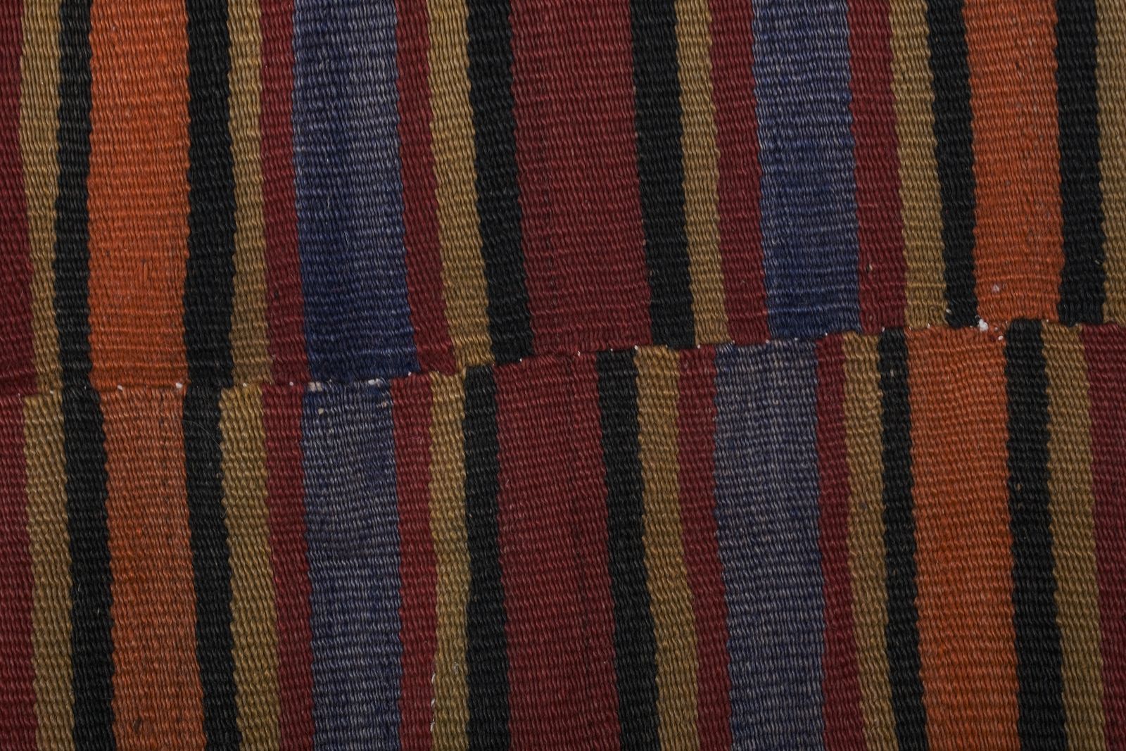 1960s Oversize Bohemian Striped Wool Kilim Rug 9' X 12'5" photo furniture