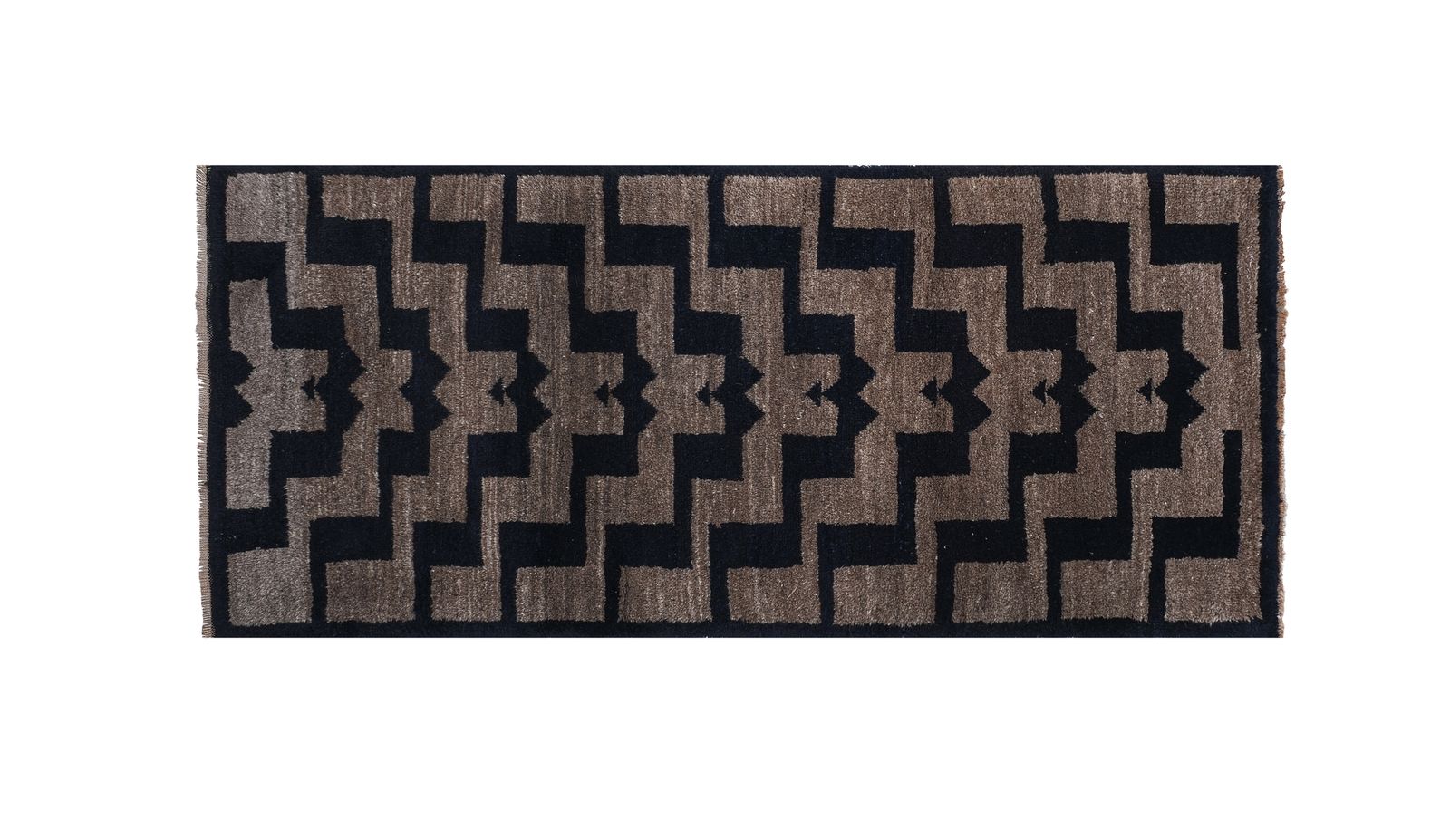 1980s Turkish Tulu Shaggy Rug 2'9'' X 6'4'' photo 556.0
