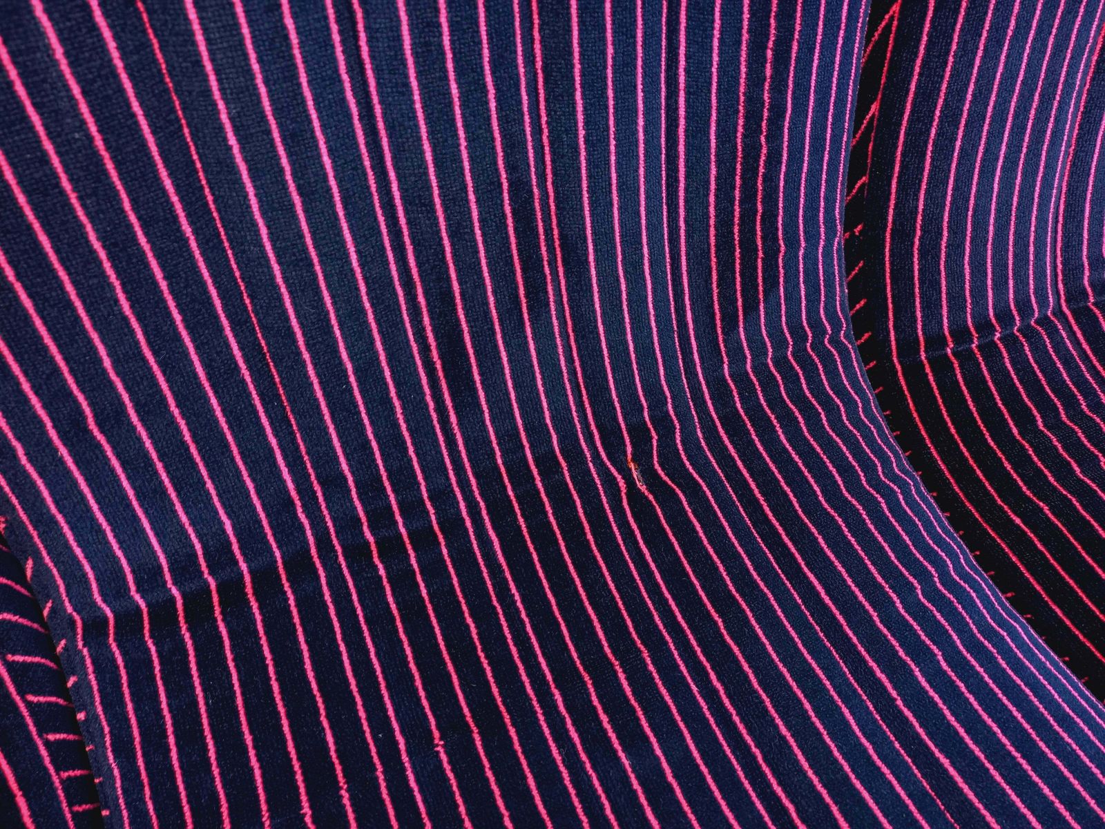 photo vintage Canapé modulable Snake en velours années 1970