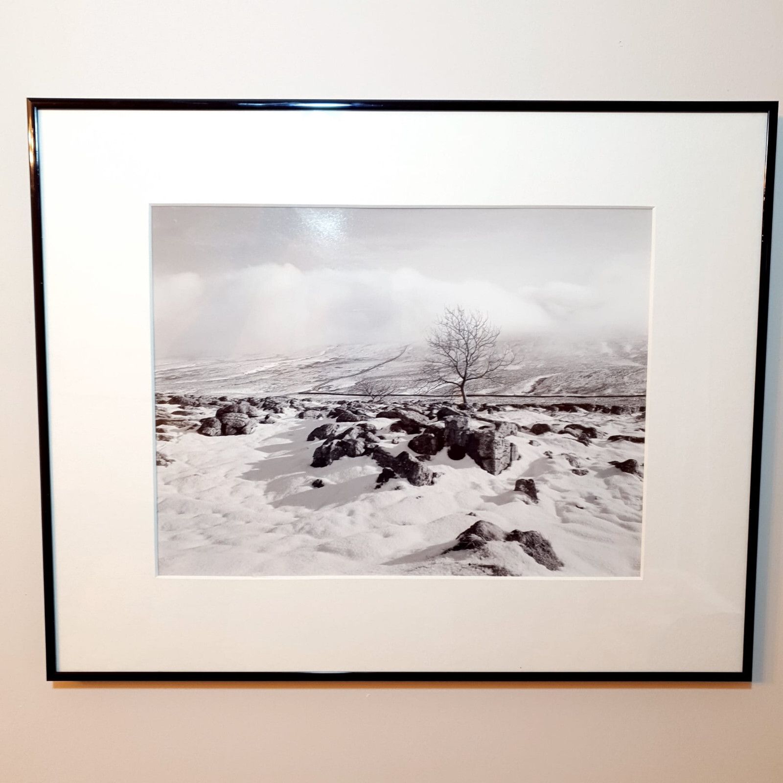 Ingleborough Hill Photographic Print Richard Ross Uk Photographer Snow Scene photo for sale