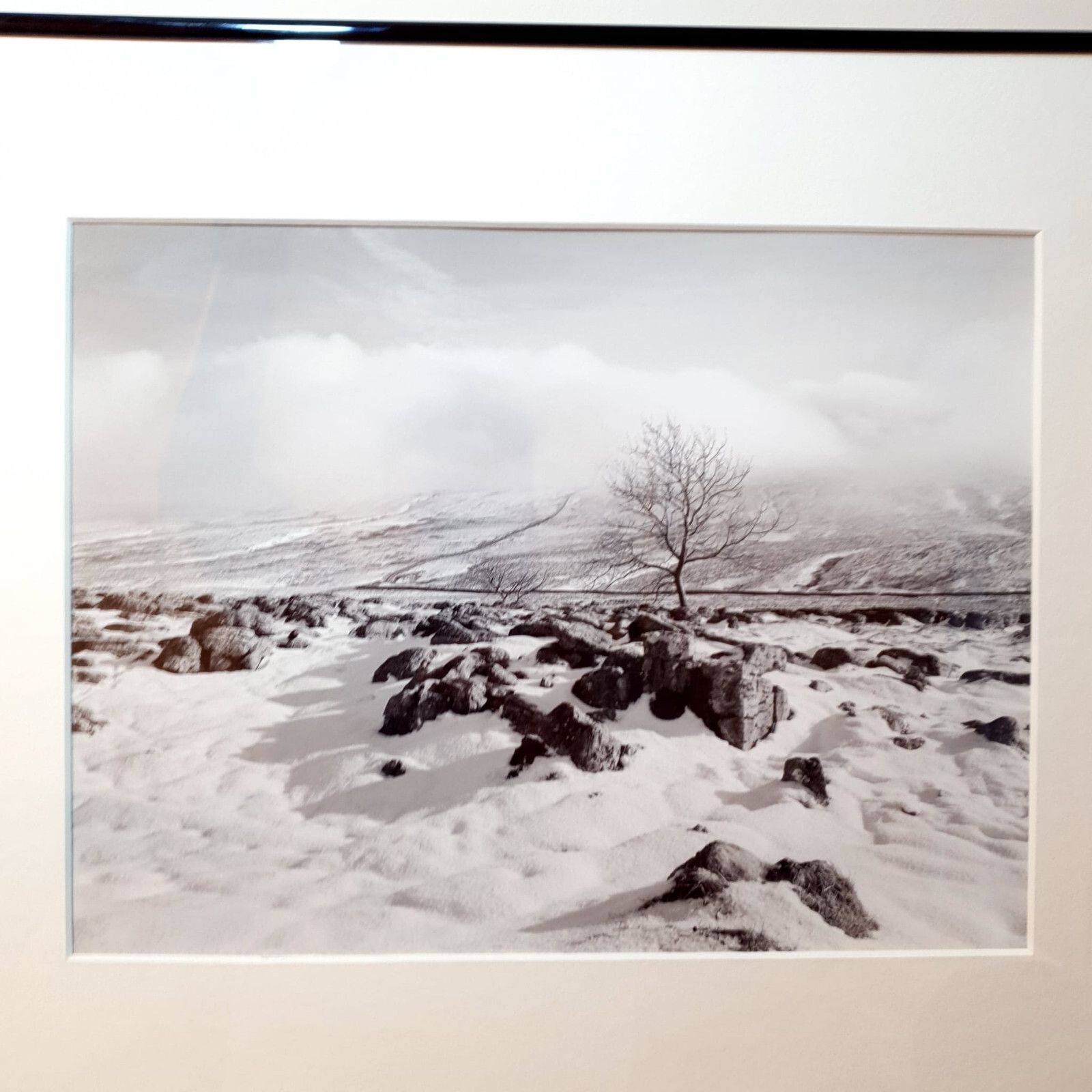 Ingleborough Hill Photographic Print Richard Ross Uk Photographer Snow Scene photo Art