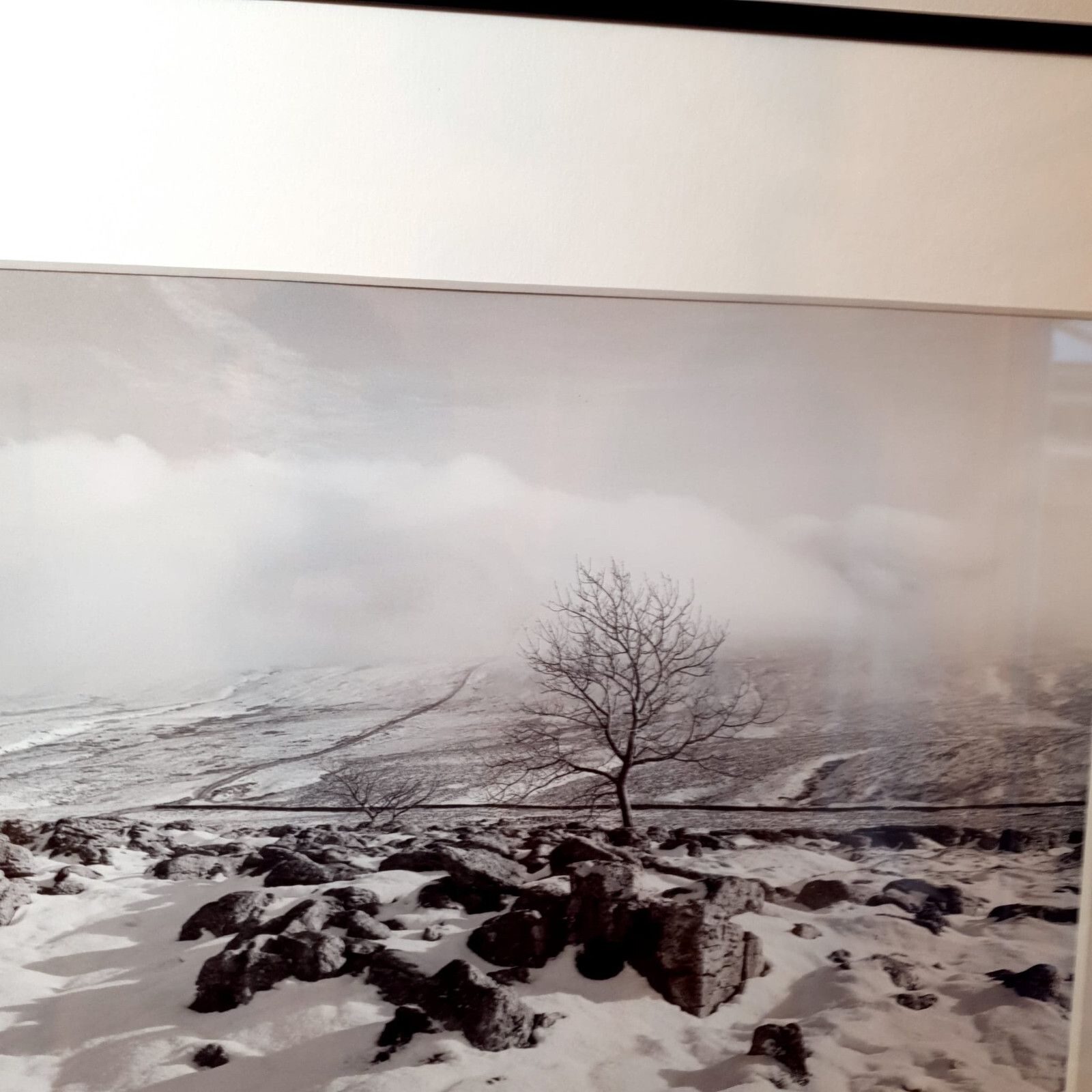 photo buy Ingleborough Hill Photographic Print Richard Ross Uk Photographer Snow Scene