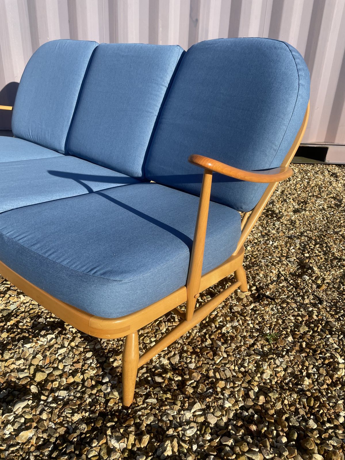 Ercol 203 3 Seater Sofa In Blonde photo for sale