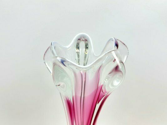 Art Glass Vase By Josef Hospodka For Chřibská Glassworks, 1960s photo 197.0