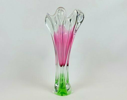 Art Glass Vase By Josef Hospodka For Chřibská Glassworks, 1960s photo vinterior