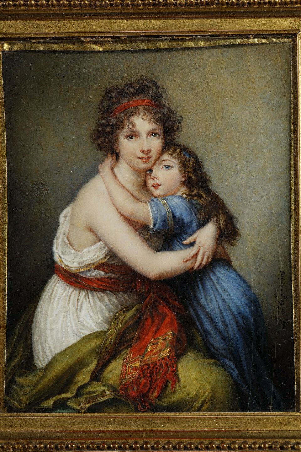 Portrait Of Madame Vigée Lebrun And Her Daughter After Elisabeth Vigée Lebrun (1755 1842) photo for sale