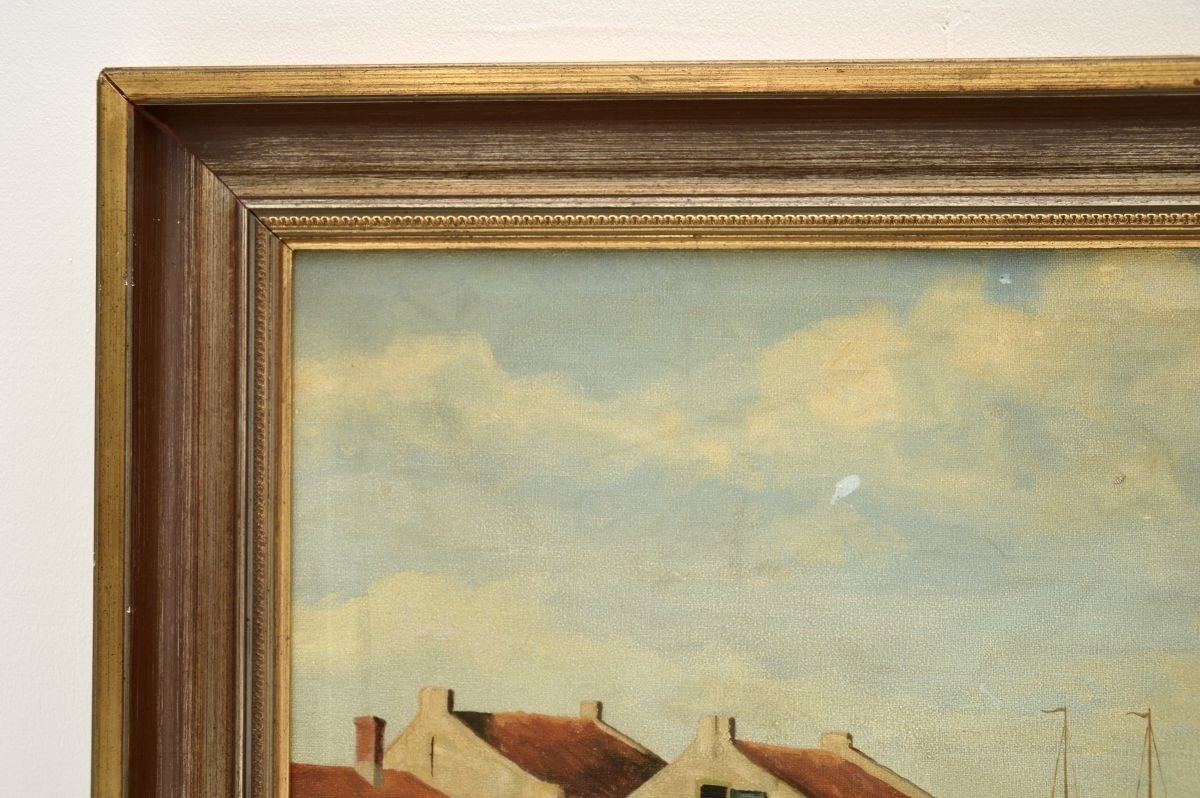 Antique Landscape Oil Painting photo 513.76