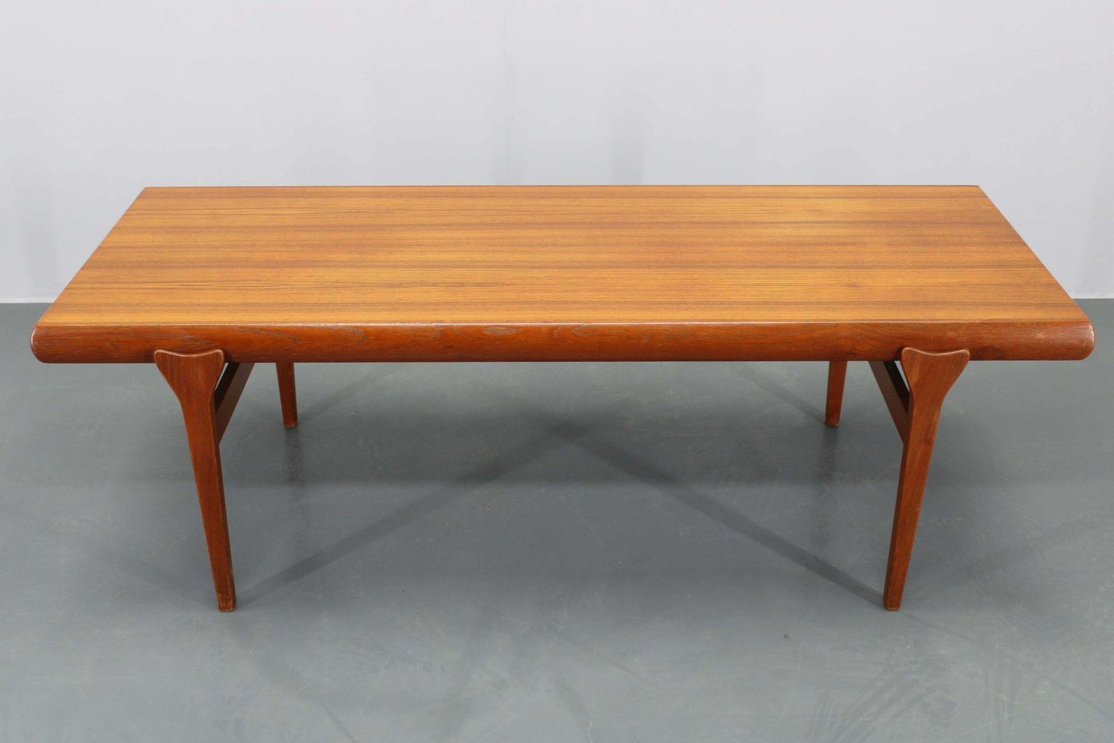 1960s Johannes Andersen Restored Teak Coffee Table For Cfc Silkeborg, Denmark photo furniture