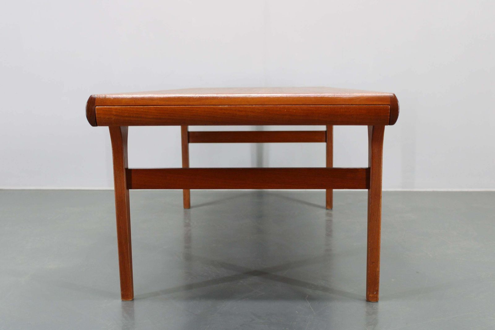 photo buy 1960s Johannes Andersen Restored Teak Coffee Table For Cfc Silkeborg, Denmark