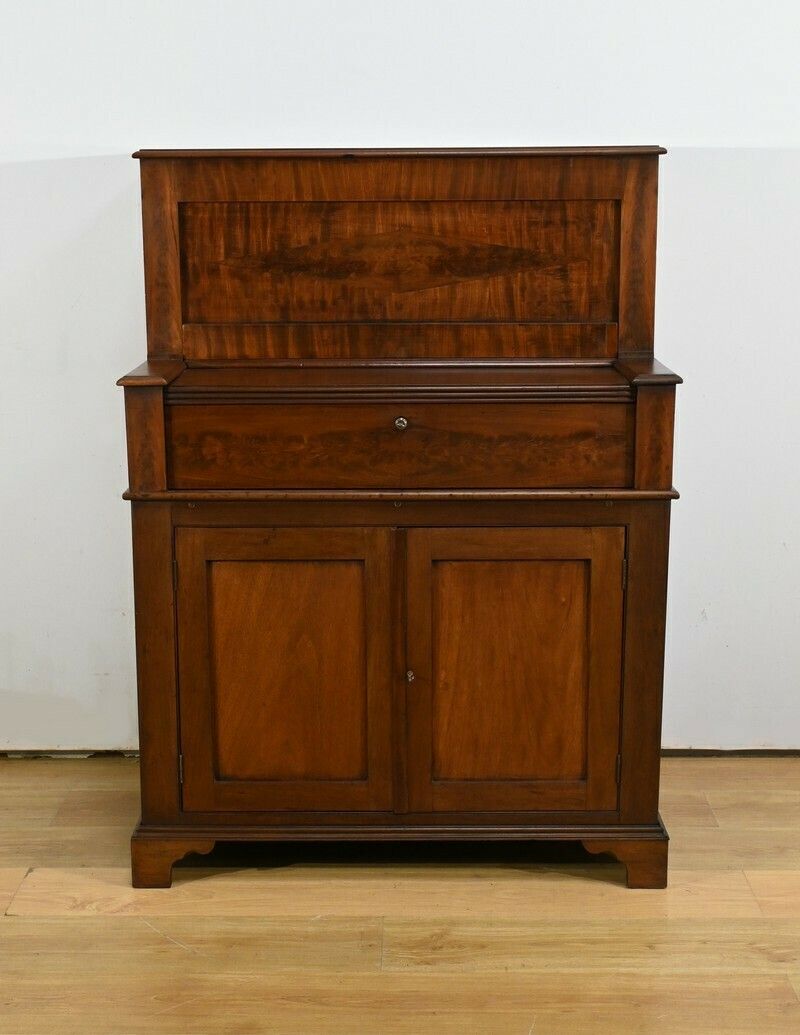 Mahogany Stepped Secretary, England – Part 2, 19th Century photo furniture