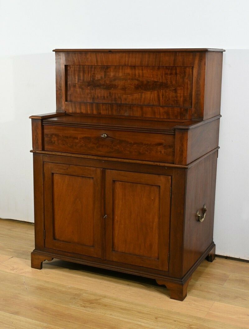 Mahogany Stepped Secretary, England – Part 2, 19th Century photo Furniture