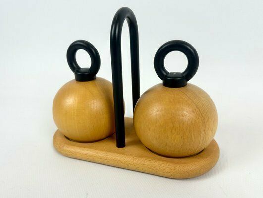 Salt & Pepper Mills Ball Boy By Richard Nissen & Carsten Jørgensen For Bodum, Denmark, 1980s, Set Of 3 photo buy