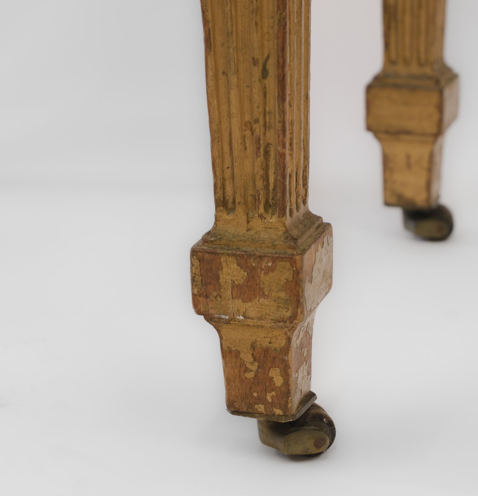 photo buy Early 19th Century Small Green Alps Marble Mahogany & Gilt Console Table