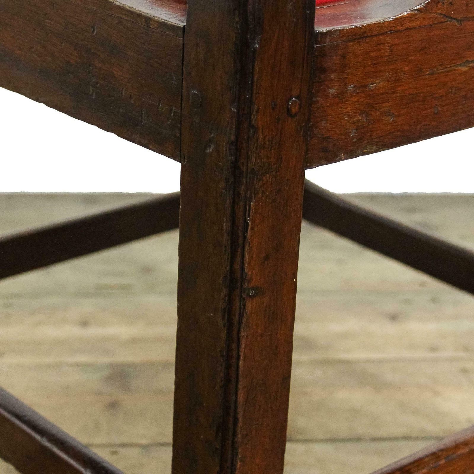 Antique 18th Century Mahogany Corner Armchair | Antique Armchair | Georgian Furniture | Antique Chairs photo vintage
