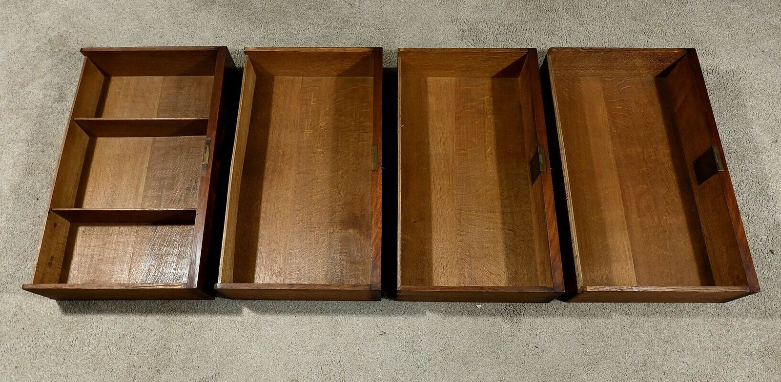 photo buy Mahogany Burl Veneer Dresser, Louis Philippe Style – Late 19th Century