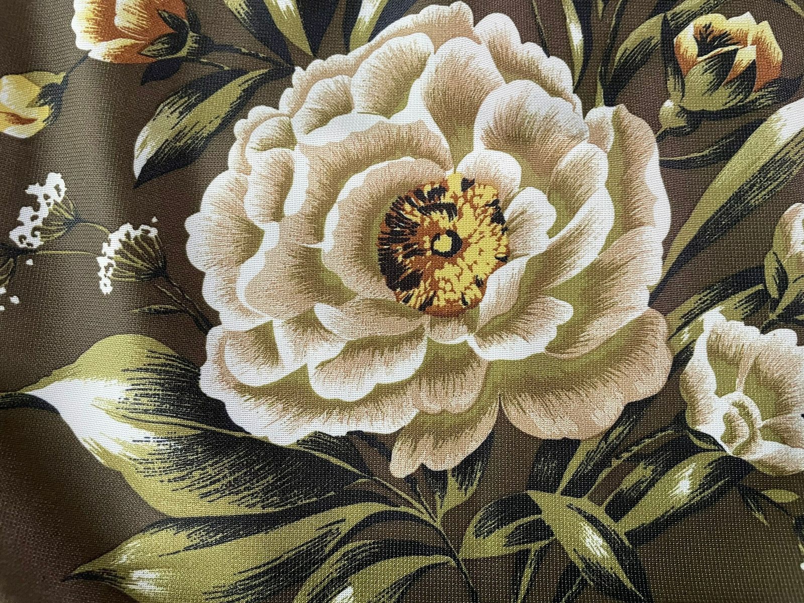 Olive Green Square Cushion Covers With Bold Rose Flower Print   Vintage Seventies Aesthetic Scatter Cushion Covers Set Of Three photo 66.0
