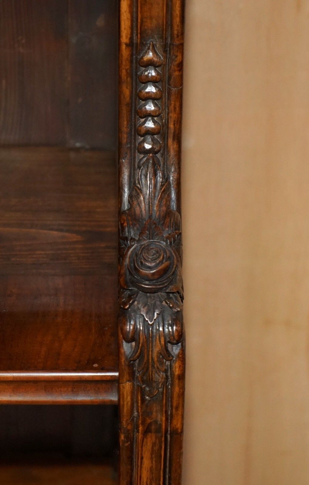 12500.0 Important Pair Of 2.1 Meter Tall Regency Rosewood Waterfall Library Bookcases photo