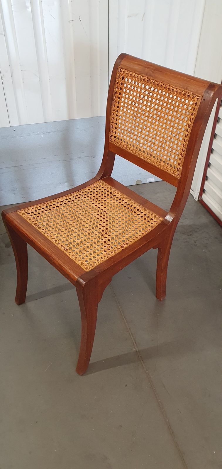 Pair Of Elegant Dining Chairs, Indonesian By David Wainwright, Mid 20th Century photo for sale