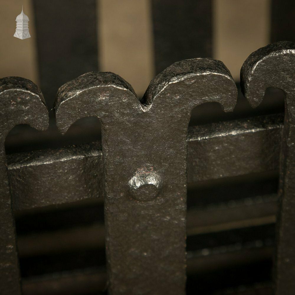 Firebasket And Fire Dogs, Cast Iron photo furniture
