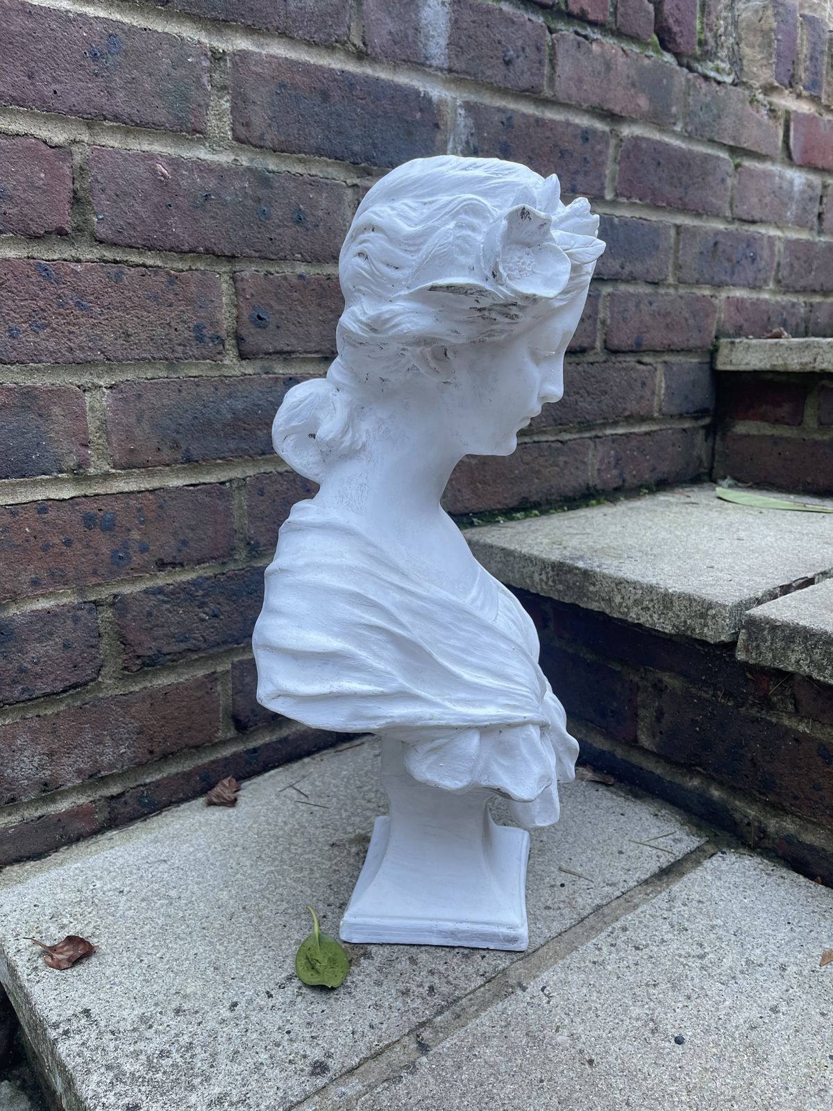 By Gustave Van Vaerenberg 1873 1927 Bust Of Annabel, Early 20th Century photo vintage