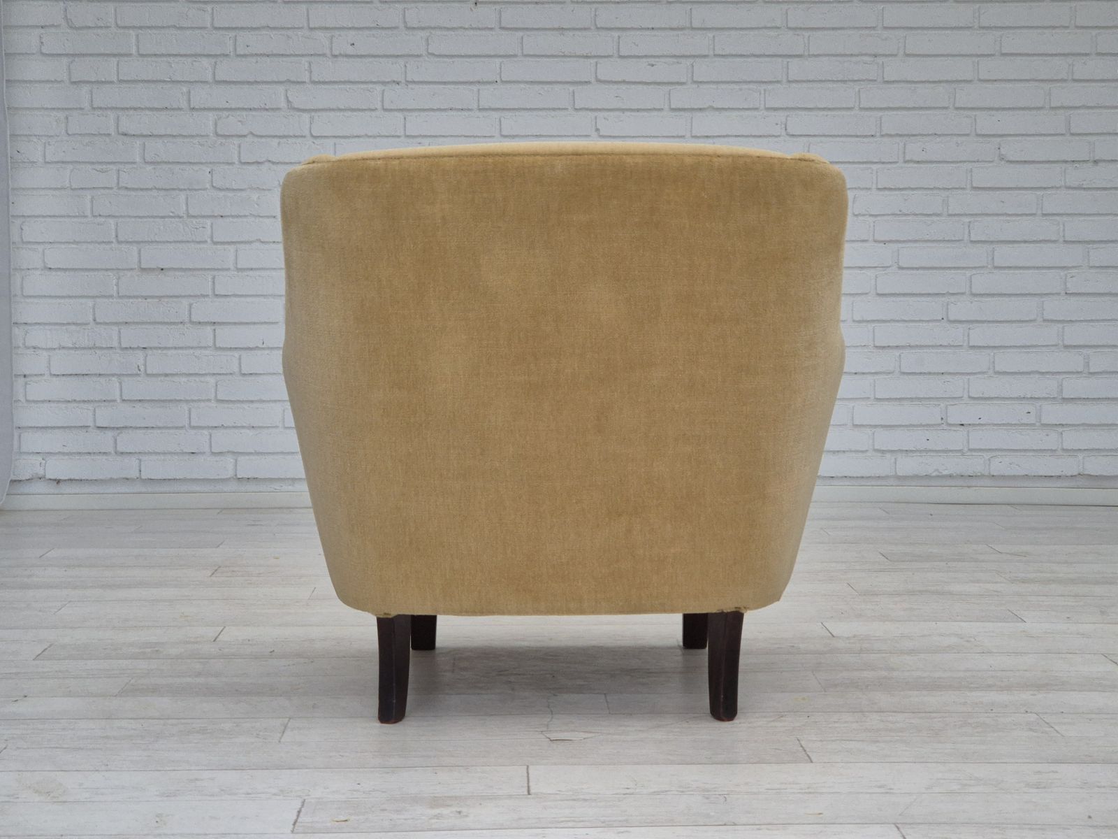 1970s, Danish Lounge Chair, Original Condition, Furniture Velour. photo buy