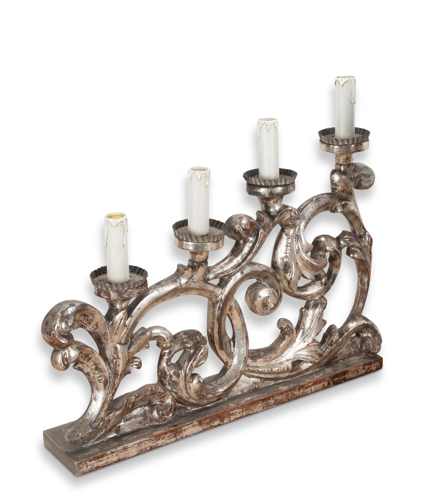 Italian 19th Century Carved Candelabra photo for sale