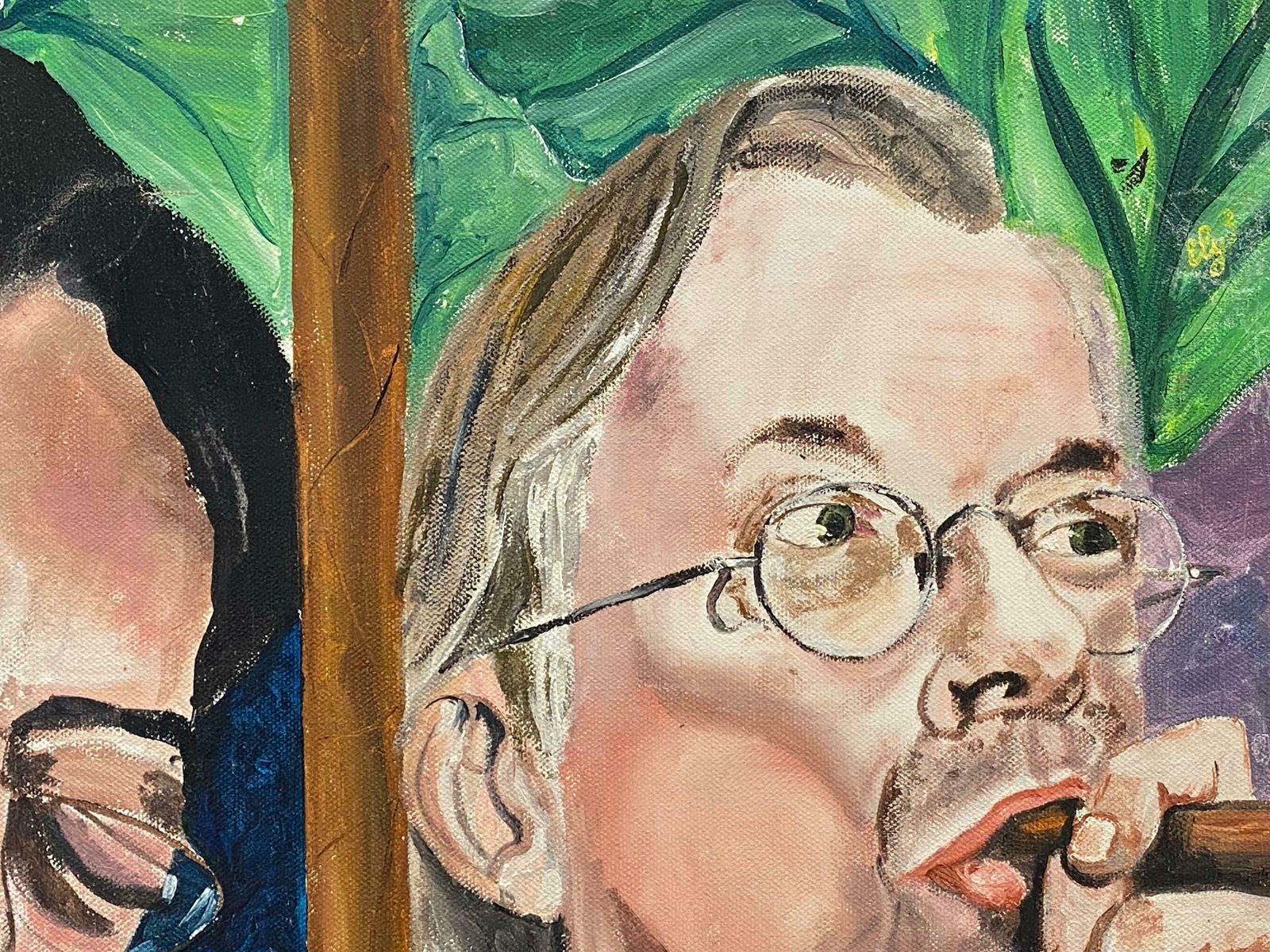 Unknown French Oil   Portraits Of Cigar Smokersc. 2005 photo furniture