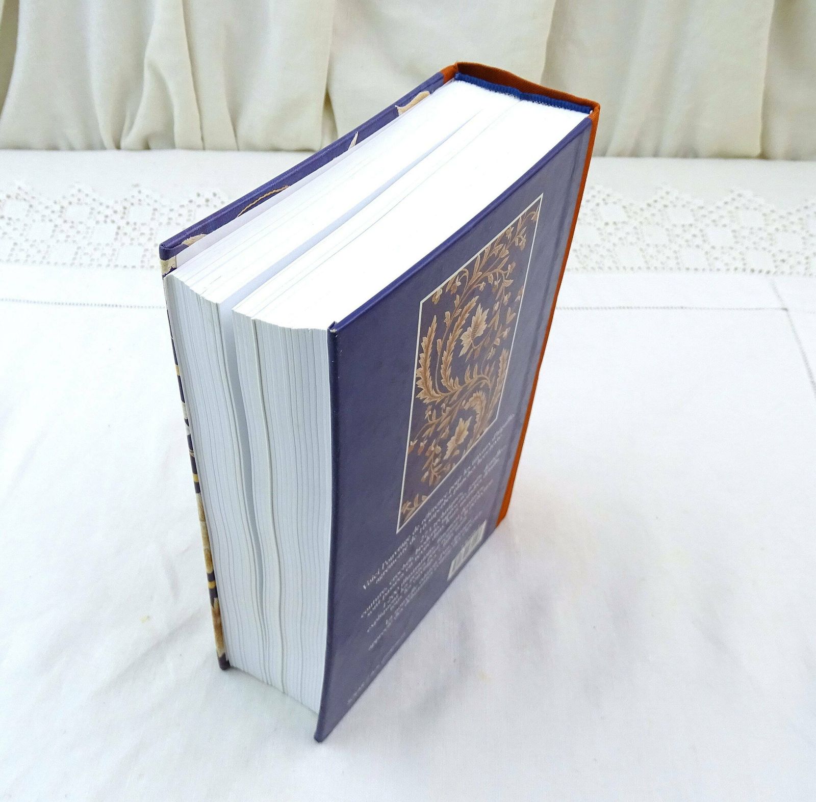 Reprint Of French Hard Back Encyclopedie Des Ouvrages De Dames Sewing / Embroidery / Crochet Needle Work Book By Dmc 750 Pages From France photo vintage