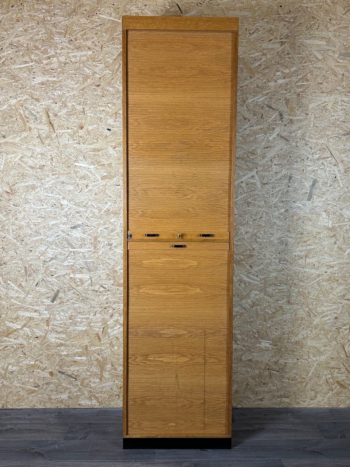 1950s 60s Roller Shutter Cabinet Office Cupboard Filing Cabinet Mid Century Design photo furniture
