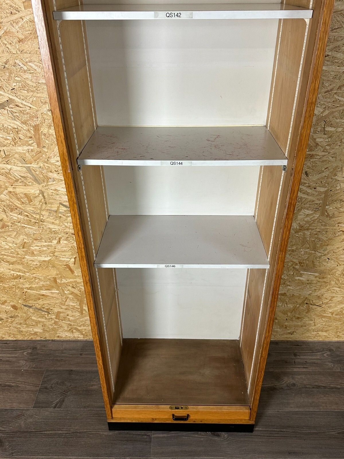 photo vinterior 1950s 60s Roller Shutter Cabinet Office Cupboard Filing Cabinet Mid Century Design