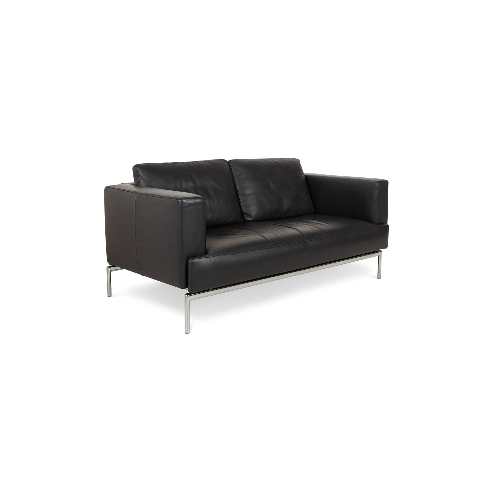 Fsm Easy Fsm Leather Three Seater Grey Manual Function Sofa photo for sale