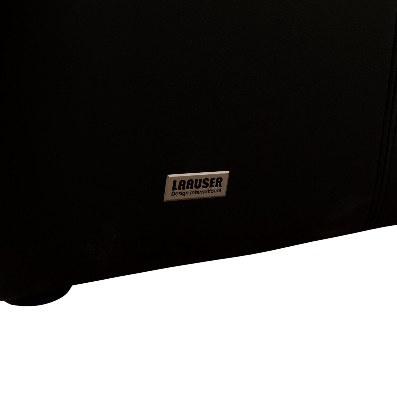 Fauteuil Laauser Atlanta en cuir noir photo buy
