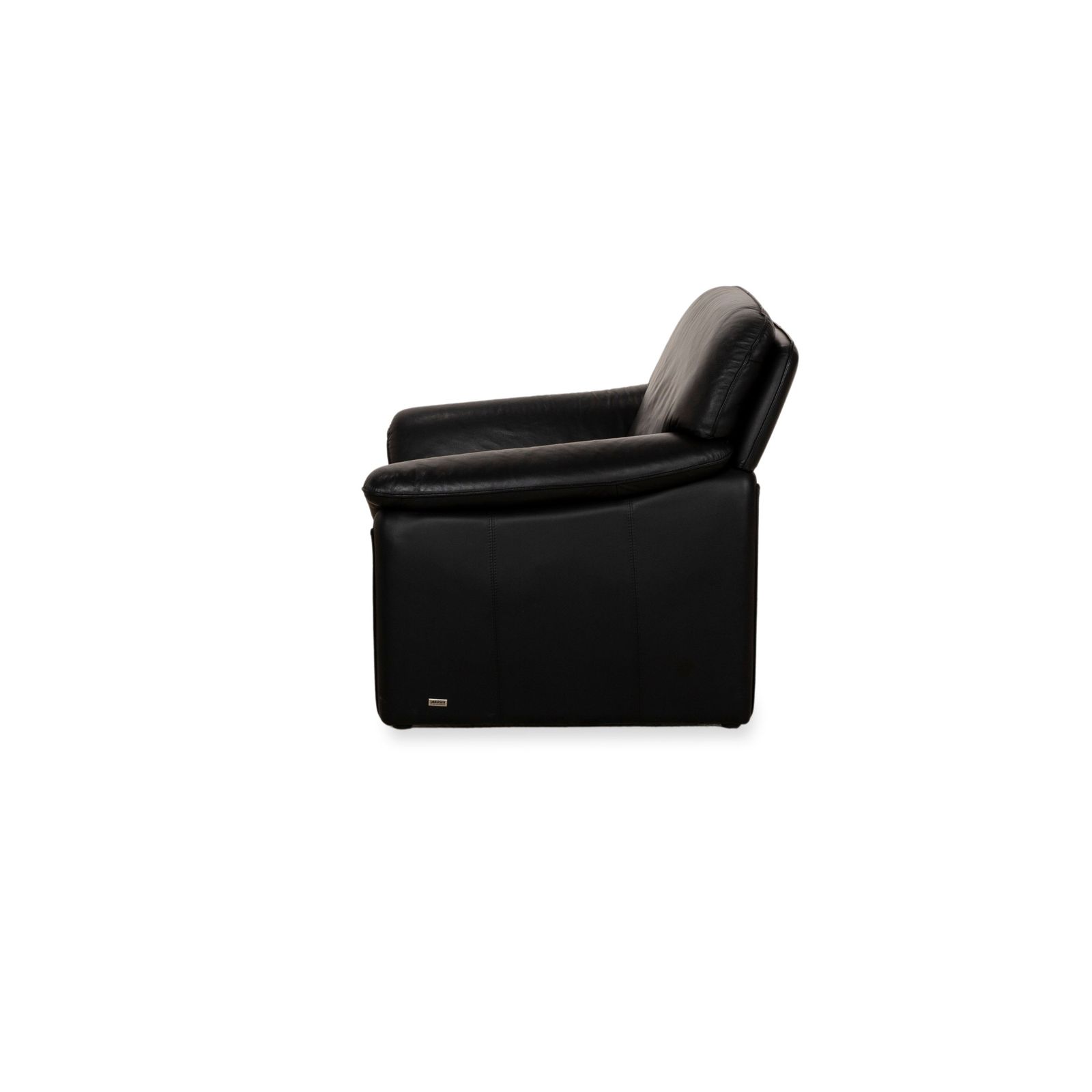 photo for sale Fauteuil Laauser Atlanta en cuir noir