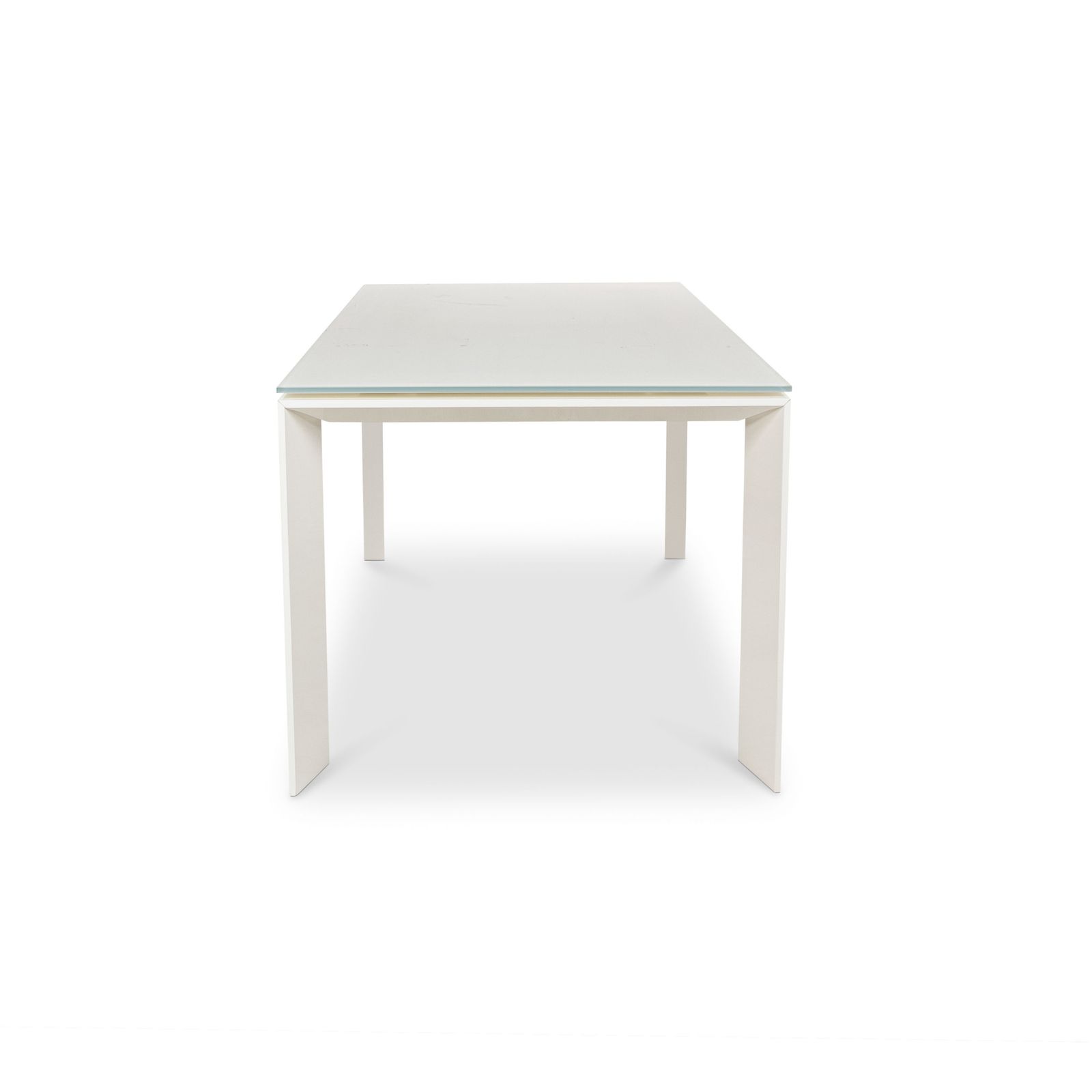 photo furniture Bonaldo Twice Wooden Dining Table White Dining Room