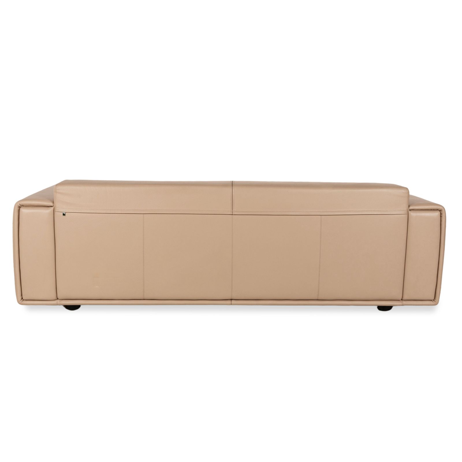 photo furniture Canapé 3 places WK Wohnen en cuir beige crème