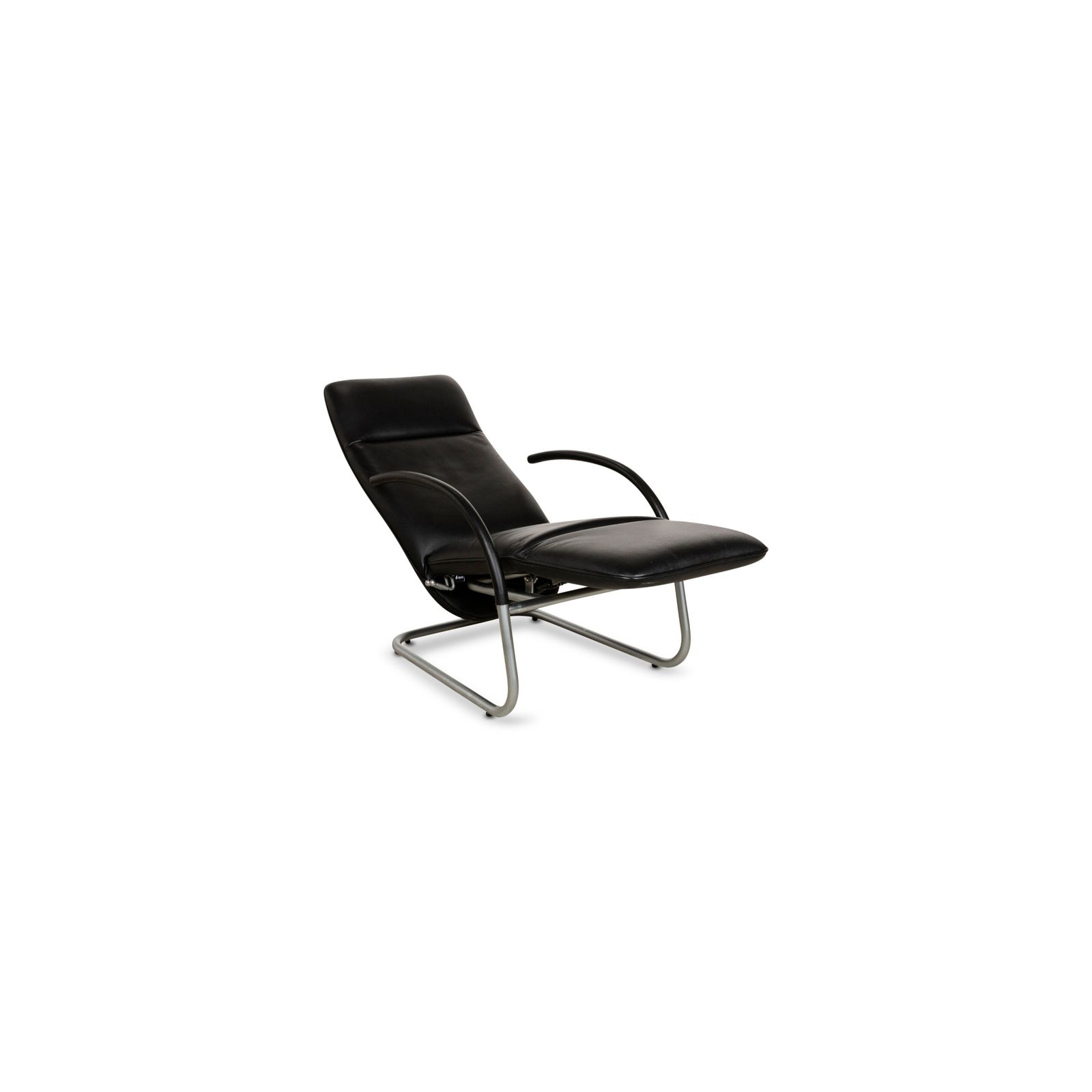 Franz Fertig Fino Leather Lounger Black Manual Function photo 2794.0