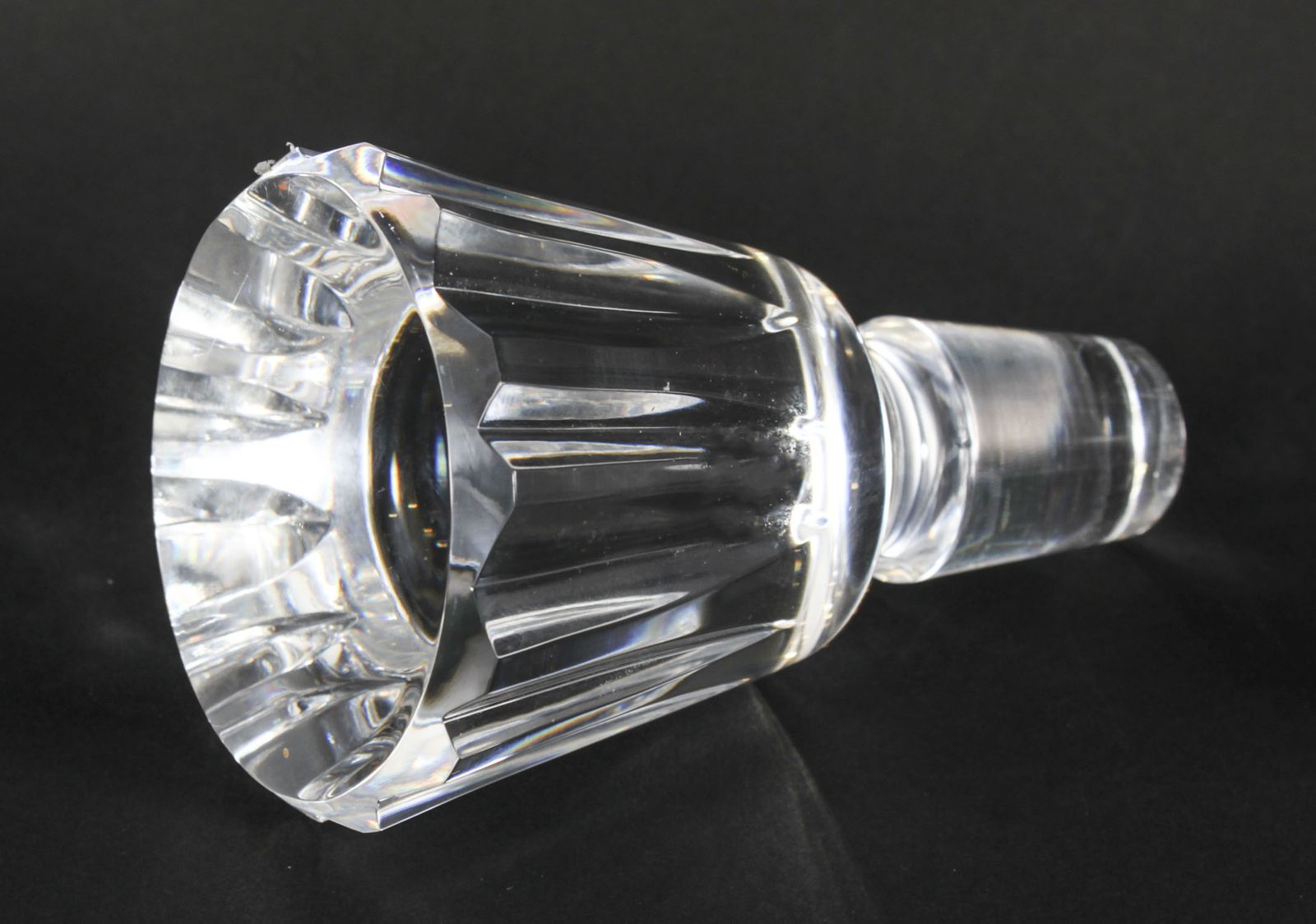 Vintage Thomas Hine Cognac Crystal Decanters By Baccarat Mid 20th C photo buy