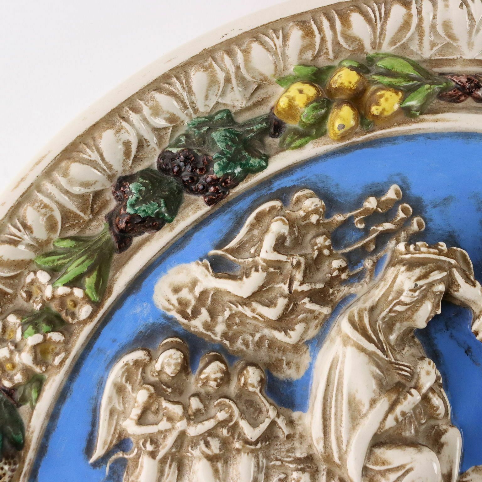 photo furniture Formella In Maiolica Società Ceramica Colonnata Sesto Fiorentino