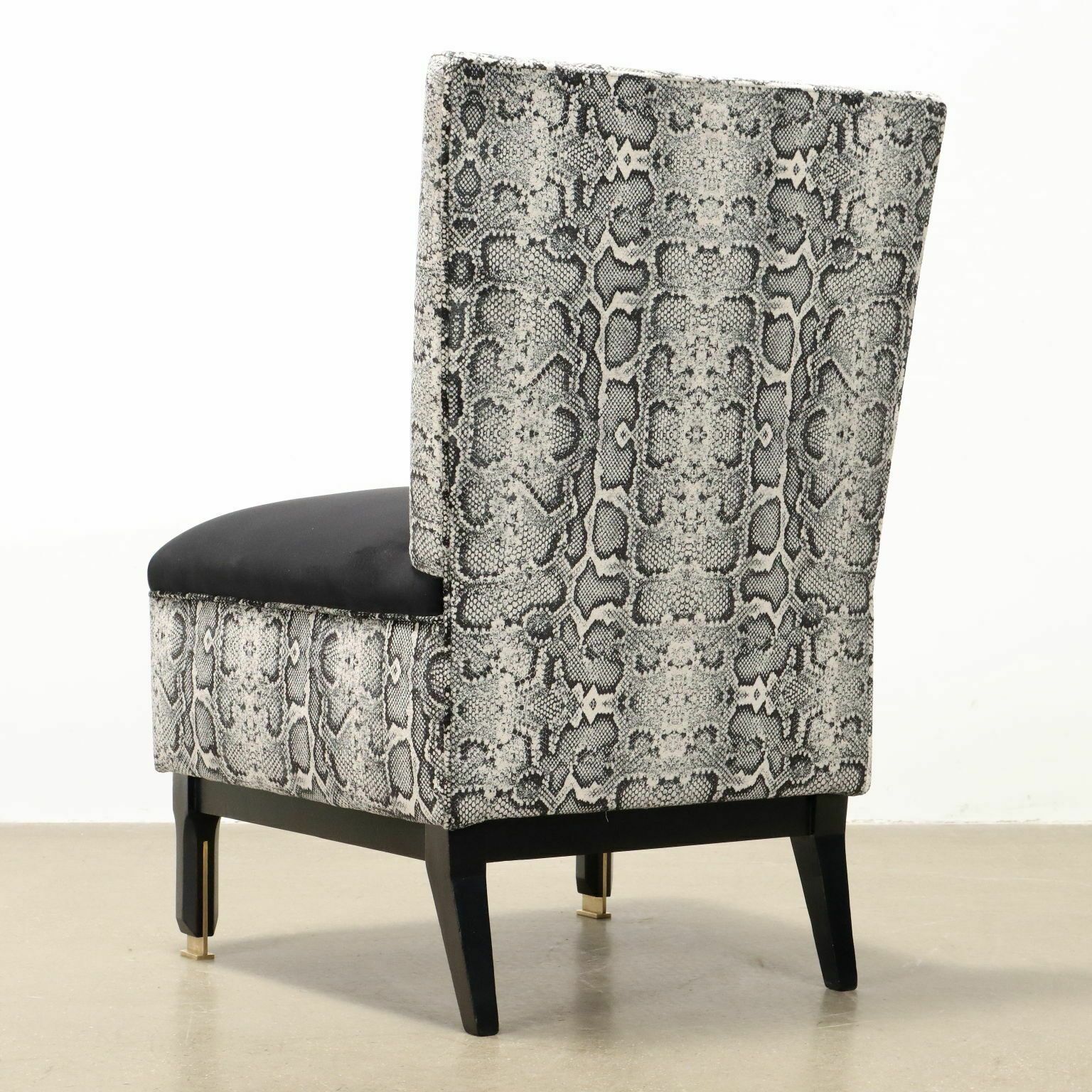 photo furniture Vintage Armchairs Jungle Collection Velvet Foam Italy 1950s 1960s