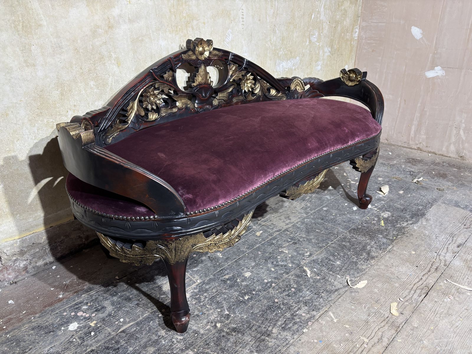 Antique Oriental Seat photo Furniture