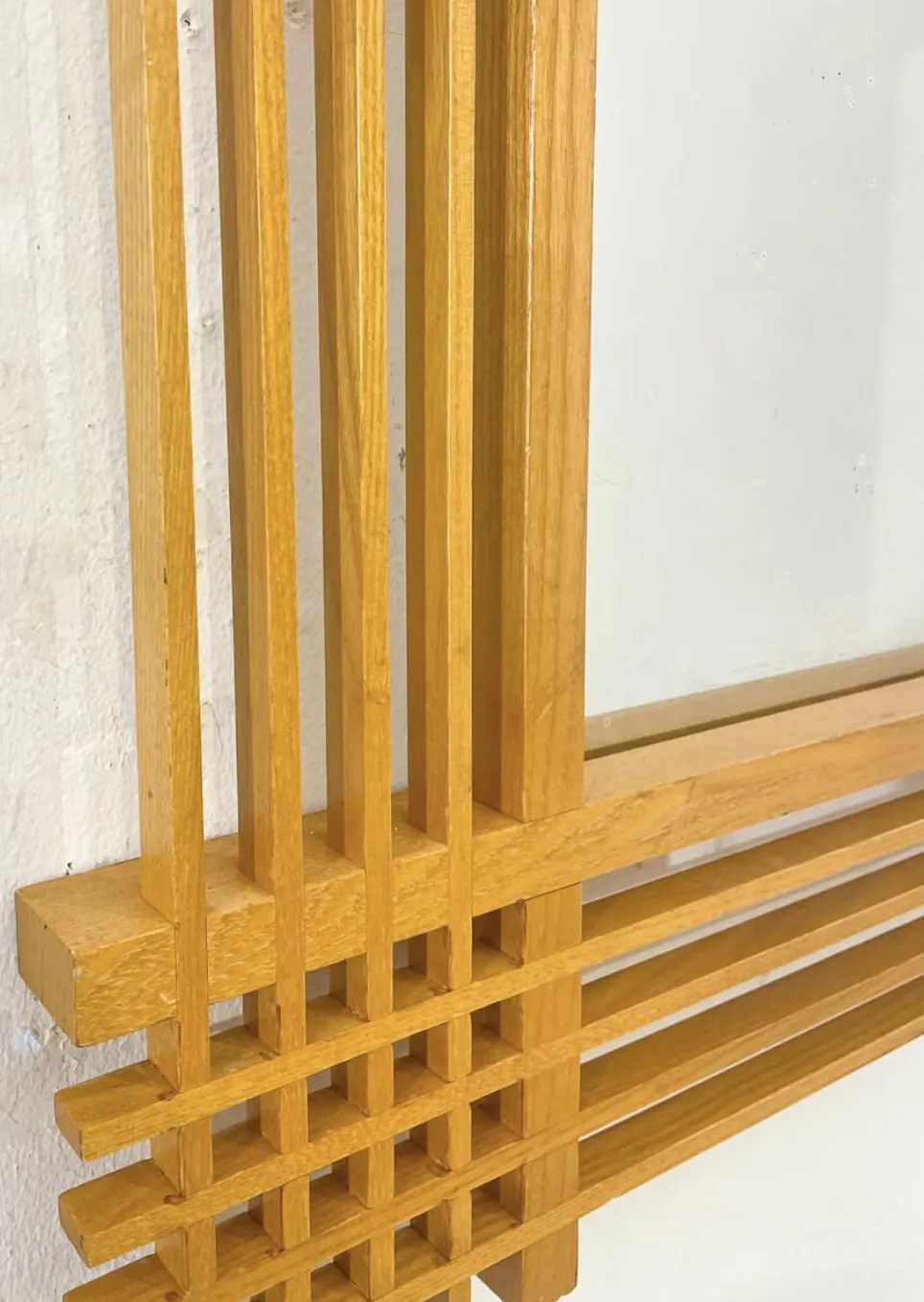 Mid Century Modern Mirror By Ettore Sottsass, Italy, 1950s photo 4440.0