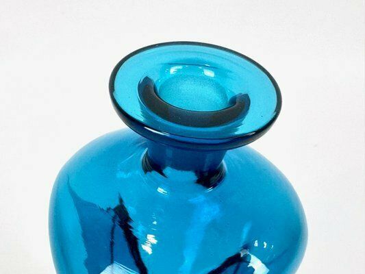 Mid Century Kluk Kluk Decanter Attributed To Jacob E. Bang For Holmegaard, 1960s photo for sale